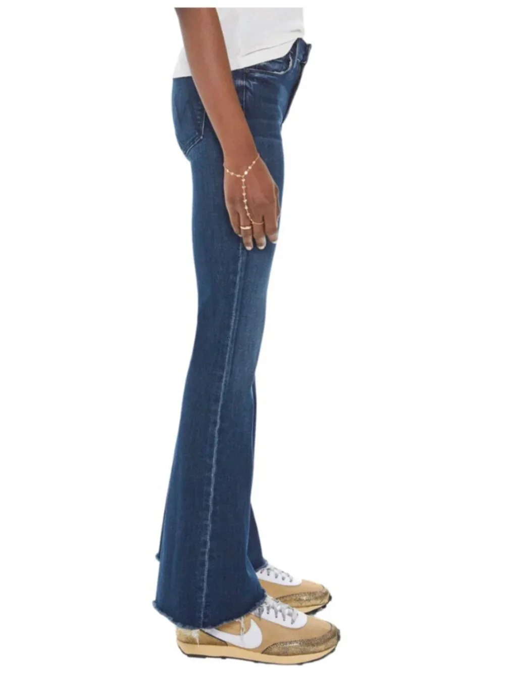 Mother The Weekender Fray in Mint Condition Dark Wash Jeans Women's Size 30